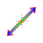 Colour decu diagnoal resize 2 cursor