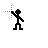 Stick man cursor