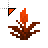 Radioactive Orange Torchflower Minecraft cursor