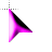 3D pink cursor pointer cursor