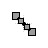 Segmented Diagonal Resize 1 [Dark] cursor