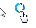 Windows 7 Portal Blue Cursors preview