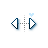 Horizontal resize cursor
