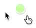 VS 1.0 Green-Yellow Cuartz Cursors preview