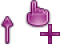 Oxygen Violet Cursors preview