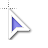 Blue White Transparent Cursors preview