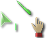 Clear Green Cursors cursor preview