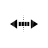 Horizontal resize cursor