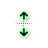 Vertical resize cursor