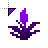 Radioactive Purple Torchflower Minecraft cursor