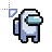 White crewmate cursor
