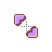 Diagonal Resize 1  Purple Donut UL  cursor