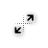 Diagonal resize 1 cursor