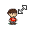 Diagonal 2 Leftie cursor