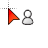 Futurist Person cursor