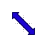 Ultramarine Diagonal Resize 1 cursor
