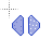 Horizontal resize cursor