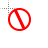 Unavailable cursor