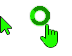 Windows 10 Black-Normal Blue Edit Cursors preview
