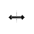 Horizontal resize cursor