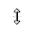 Vertical resize cursor