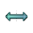 Horizontal resize cursor