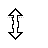 Vertical resize cursor
