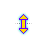 Vertical resize cursor