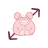 Diagonal resize 1 cursor