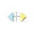 Horizontal resize cursor
