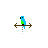 L Blue Sitting Birb cursor