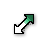 Leek - Diagonal Resize 2 cursor