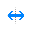 Horizontal resize cursor