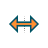 Horizontal resize cursor