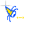 Vertical resize cursor
