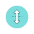 Vertical resize cursor