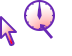 Purple Cursors cursor preview