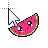 Large Watermelon cursor