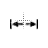 Horizontal resize cursor