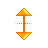 Vertical resize cursor