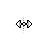 Horizontal resize cursor