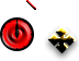Ridged Red (and Orange) V1 Cursors preview