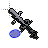bandos godsword with a pool of water cursor