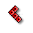 Tetris - Diagonal Resize 1 (Red) cursor
