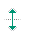 Vertical resize cursor