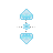 Vertical resize cursor