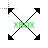 xbox diagonal resize cursor
