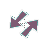 Diagonal resize 1 cursor