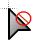 Unavailable cursor