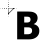 B cursor